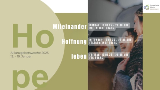 Allianzgebetsabend